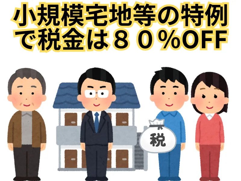 東京でも相続税で土地の価格８０％OFFの特例が使えます！！